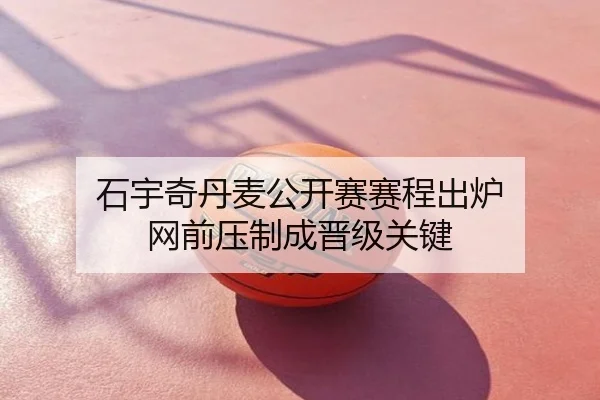 石宇奇丹麦公开赛赛程出炉 网前压制成晋级关键